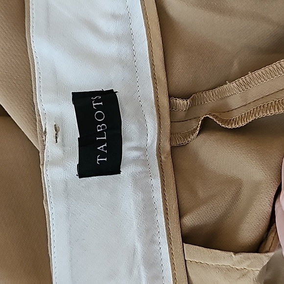 Talbots Hampshire ankle pants rattan tan sz 20 W WP261 - Picture 5 of 9